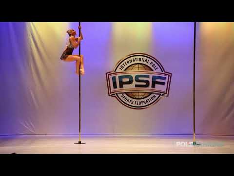 Masters 40+ Women Irina Vorobyeva of Spain - IPSF World Pole Sports Championships 2018