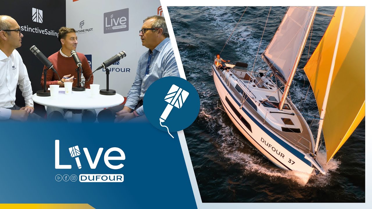 Dufour 37: sailing performance and generous living spaces, are they compatible? | Dufour Webcasts