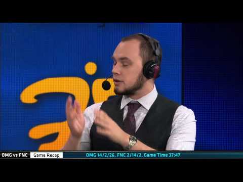 (26.09.2014) OMG vs FNC | OMG vs  Fnatic | Analist Desk | LoL World Championship 2014