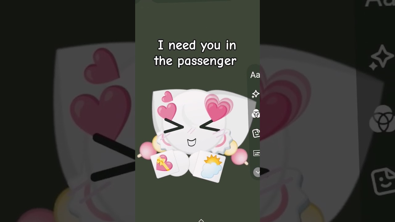 heheheh first time being a  emojicat #emojicat #idk #hehe #pinky #xyzbca