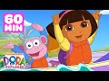 Dora S Water Rescues 1 Hour Of Dora The Explorer Dora Friends