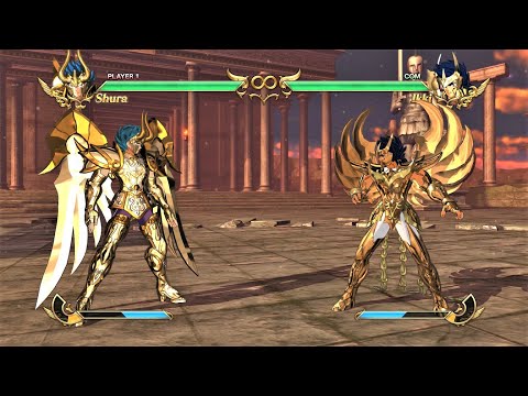 God Cloth Capricorn Shura vs God Cloth Phoenix Ikki (Hardest AI) - Saint Seiya: Soldiers' Soul