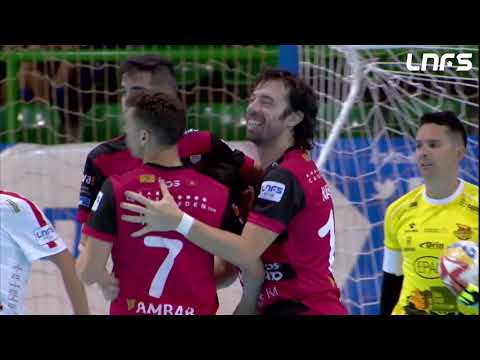Gol Adrián Ortego (3-3) en el Naturpellet Segovia - Ríos Renovables Zaragoza. 1J