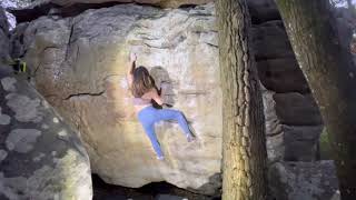 Video thumbnail de Pocket Pool, V4. Stone Fort, LRC/Little Rock City