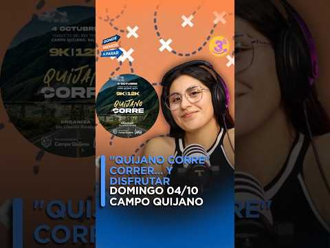 Luciana Castillo, diseñadora y profe de Educación Física, nos presentó Quijano Corre