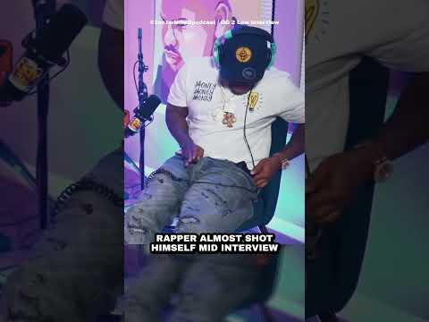 Rapper Almost Shot Himself Mid Interview