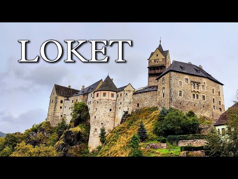 Loket Castle | Medieval fortress | Czech Republic | Drone [4K]