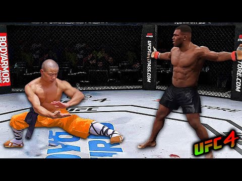 Mike Tyson vs. Shi Heng Yi Shaolin Master (EA sports UFC 4)