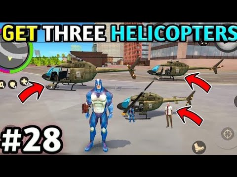 Rope Hero Vice Town (Transformer Robot Monster Truck Fight Street Police Robot Car) Rope #ropehero 