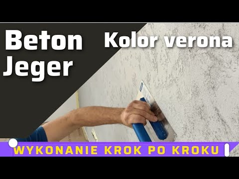 Beton Jeger  kolor  Verona (wykonanie )