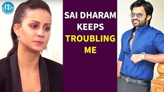 Sai Dharam Tej Keeps Troubling Me - Larissa Bonesi || Talking Movies with iDream video