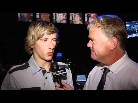Supercross - Las Vegas 2011 - Ken Roczen at Awards Ceremony