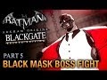 Batman: Arkham Origins Blackgate Walkthrough - Part 5 - Black Mask Boss Fight [Deluxe Edition]
