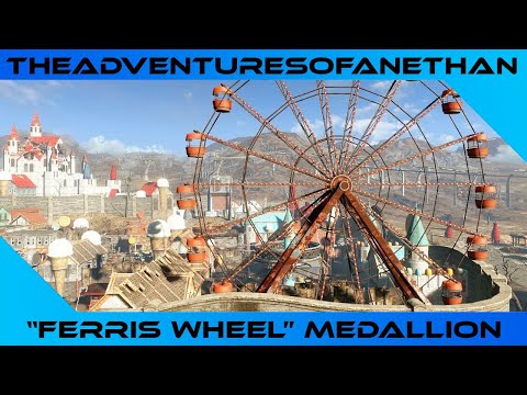 Nuka World! - 'Ferris Wheel Medallion' Location