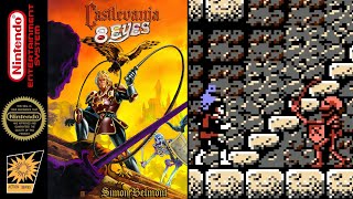 8 Eyes - Playing as Simon Belmont [NES] RomHack