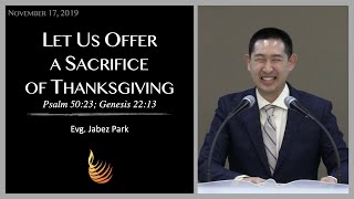 Let Us Offer a Sacrifice of Thanksgiving