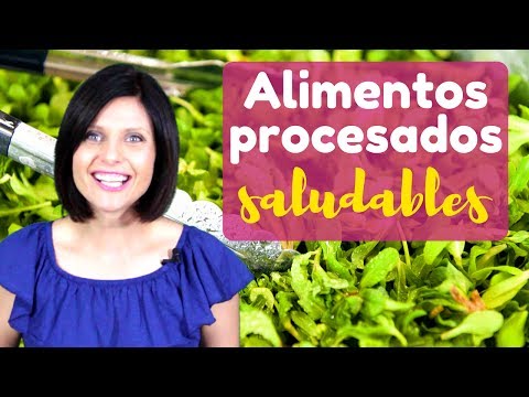 7 alimentos procesados saludables