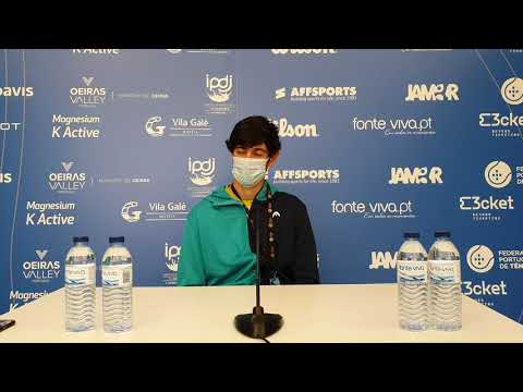 #OeirasOpen 1 | Conferência de Imprensa de Nuno Borges - 1R