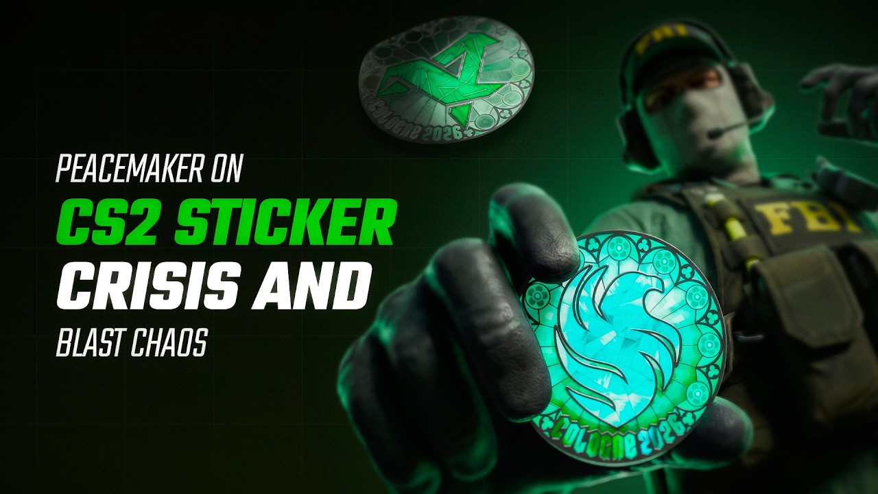 Peacemaker on CS2&rsquo;s Sticker Crisis and BLAST Chaos #skinclub