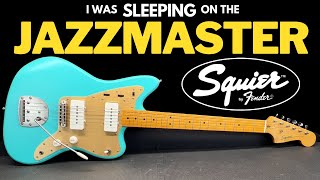 Video thumbnail for Best Squier JAZZMASTER 40th Anniversary by Play and Trade Guitars