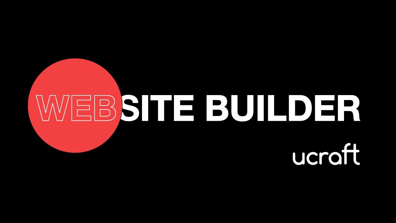 0:17 / 1:05   Create Your Own Website | Ucraft Website Builder