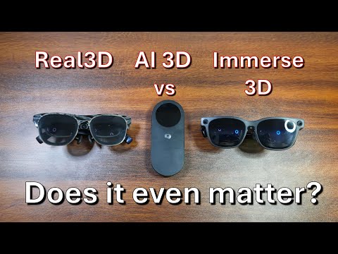 Live 3D Isn’t Equal: XREAL vs VITURE vs INAIR