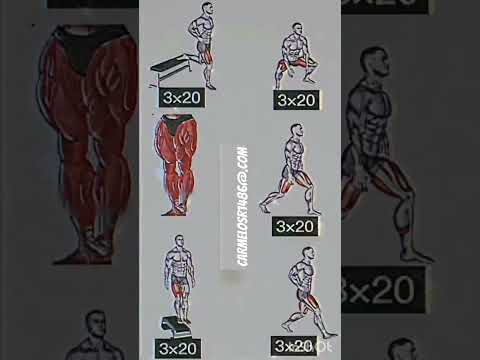 💪🦵Rutina para piernas #workout #fitnessmotivation #calistenia #piernas