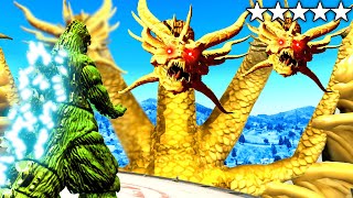 GODZILLA vs KING GHIDORAH In GTA 5! (Epic Battle!)