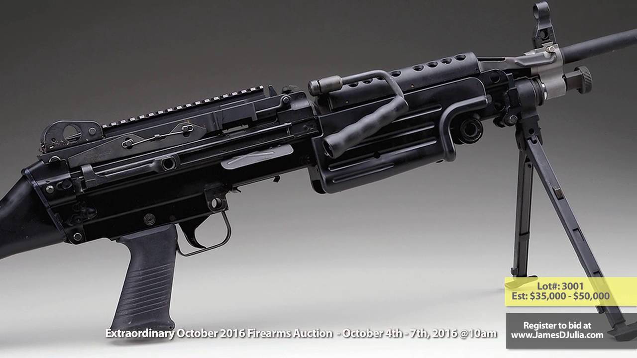 Class 3 Machine Guns at Julia's October 2016 Auction