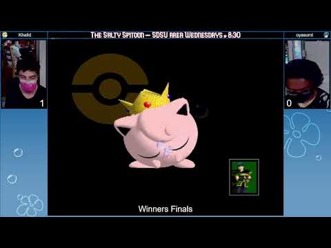 Salty Spitoon Melee #16 Winners Finals - Khalid (puff/sheik) vs oyasumi (marth)