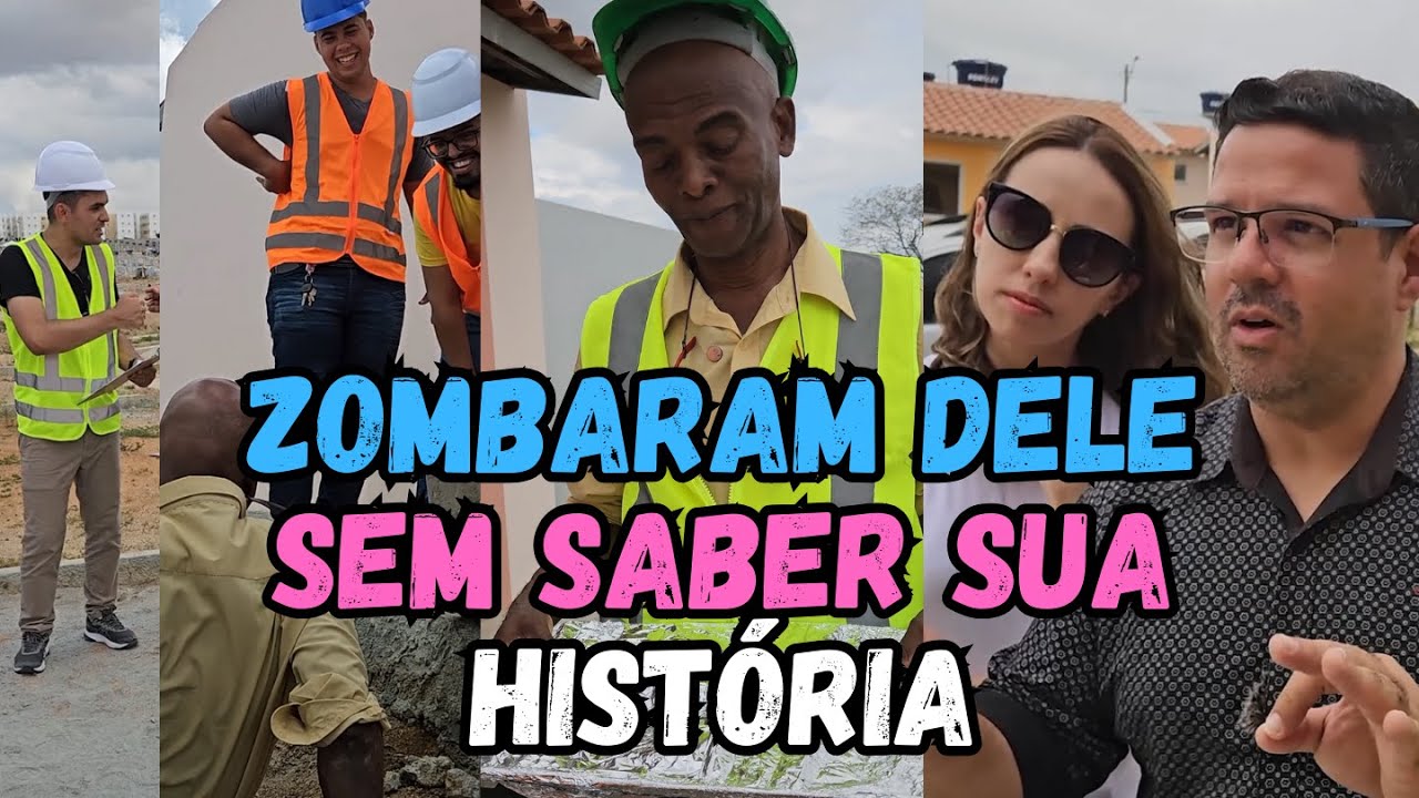 Zombaram dele sem saber sua história e aprenderam uma emocionante lição