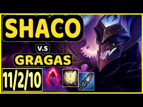CHASESHACO (SHACO) vs GRAGAS - 11/2/10 KDA JUNGLE CHALLENGER GAMEPLAY - NA