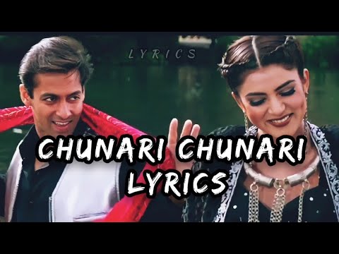 #chunarichunari #lyrics #salmankhan #sushmitasen #abhijeet #anuradha #bollywoodsongs #bollywood