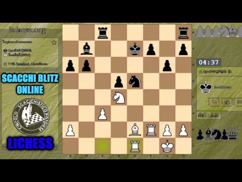SCACCHI Partite Online 36 - lichess.org - Tempus Fugit - LIVE