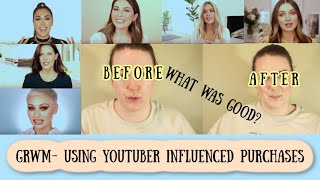 GRWM-  Using YouTuber Inspired Purchases // autumnmoore08