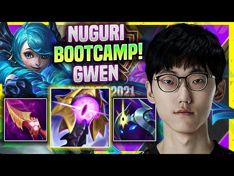 NUGURI PERFECT GAME WITH GWEN IN EUW SOLOQ! *WORLDS BOOTCAMP* - FPX Nuguri Plays Gwen TOP vs Fiora!