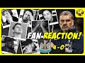 Spurs Fans FURIOUS Reactions to Newcastle 4-0 Tottenham | PREMIER LEAGUE