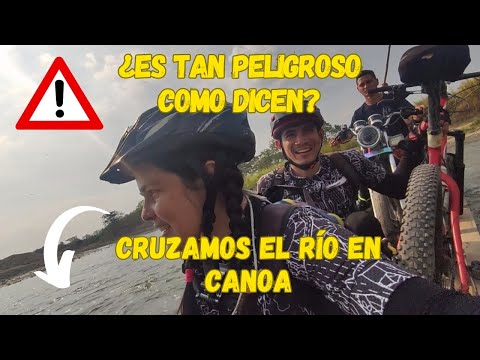 Cruzamos el río en Canoa MUCHO SUSPENSO 😱 || Barinas || Obispos || Sabaneta || Venezuela