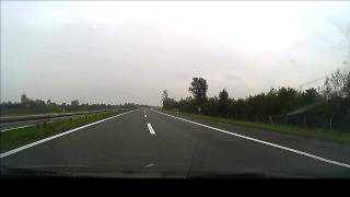preview picture of video 'A lady drive on overtaking lane in wrong direction'
