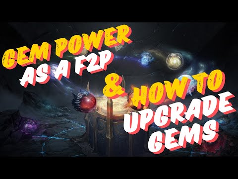 How To Get Gem Power and Upgrade Your Legendary Gems as a F2P | Diablo Immortal