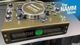 Video thumbnail for T Rex Binson Echorec – NAMM 2023 by Sweetwater