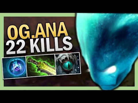 Dota 2 Safelane Morphling with 22 Kills by OG.Ana 7.22 Gameplay