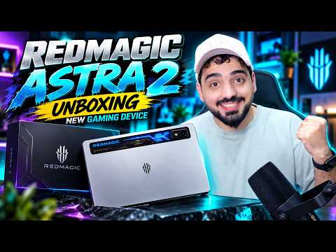 MY NEW GAMING DEVICE REDMAGIC ASTRA 2 UNBOXING