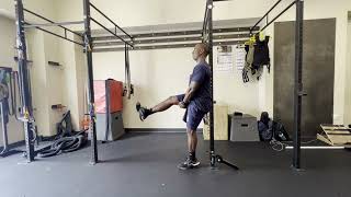 Standing Dynamic Hamstring Stretch thumbnail