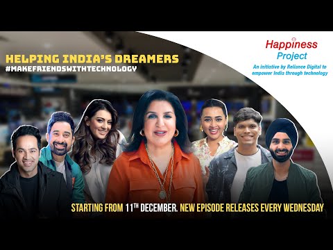 Reliance Digital Happiness Project | An initiative to help dreamers #MakeFriendsWithTechnology