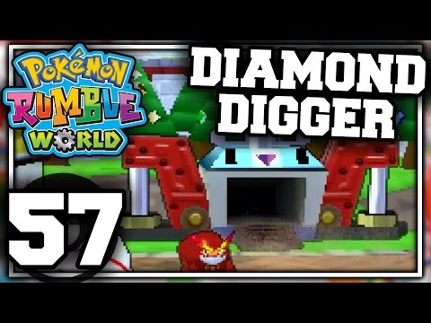 Pokemon Rumble World - Part 57 -DIAMOND DIGGER (Nintendo 3DS Playthrough)