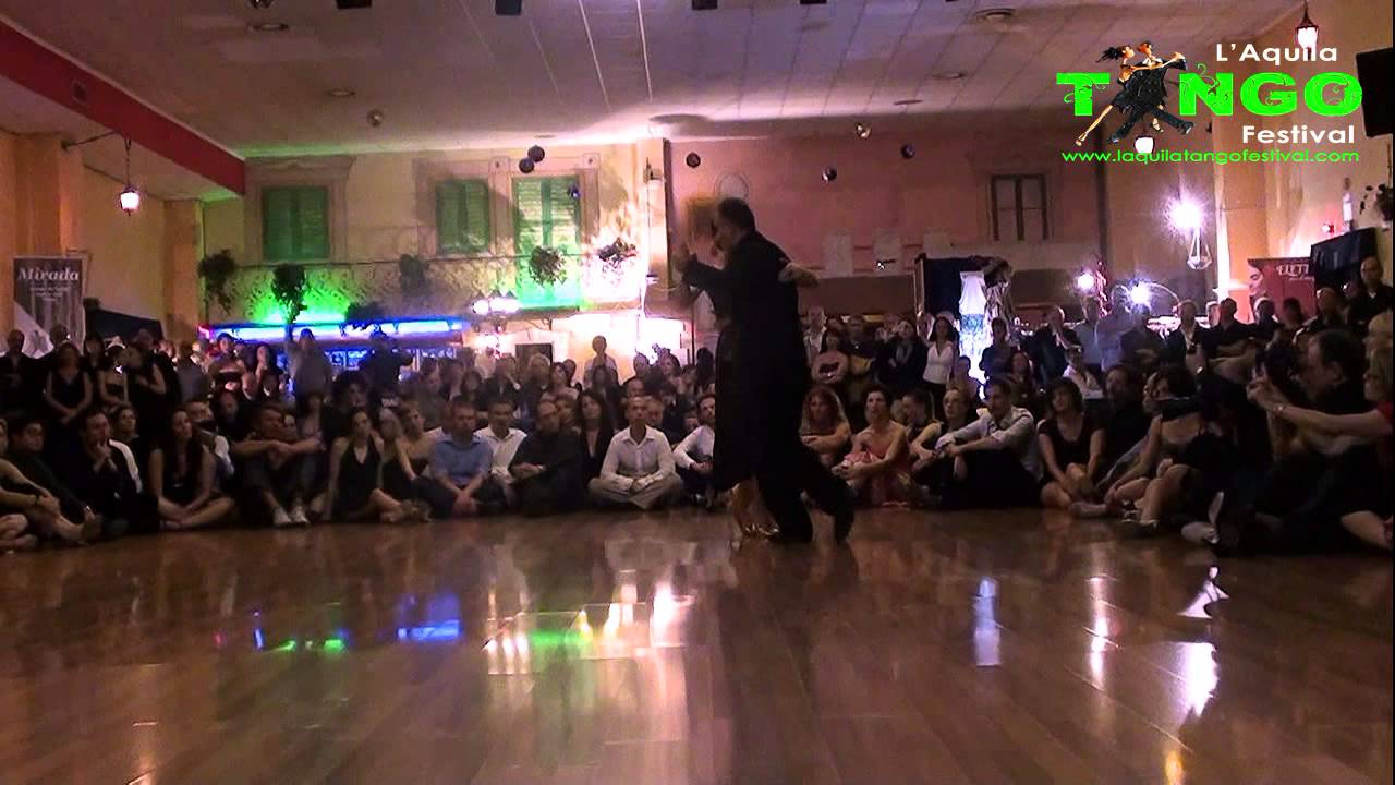 Video thumbnail for Ricardo Barrios y Laura Melo - Tango 3/4 - International L'Aquila Tango Festival 2013