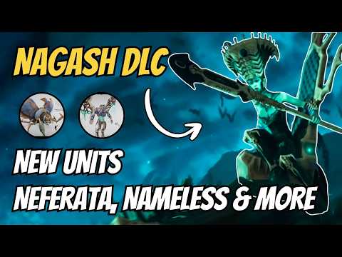 Nagash DLC REVEALED, New Units, Neferata, Nameless & 9 Mortarchs | Total War Warhammer 3