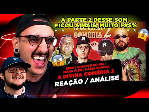 DIVINA COMÉDIA 2 - ZEUS, GIGANTE, MANO FLER E FABIO BRAZZA | PART. HUDSON XAVIER (PORTAL WHEELING)