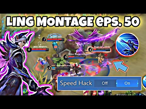 LING MONTAGE FASTHAND 50 | Most Beautifull Kill Fasthand | Ling Fasthand - Mobile Legends